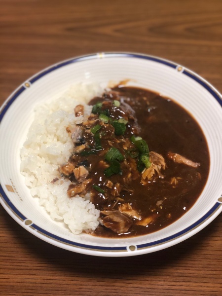 サバ缶カレー